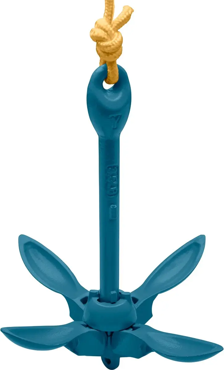 Retrospec Anker voor SUP/Kayak - Blauw - Inclusief touw & boei