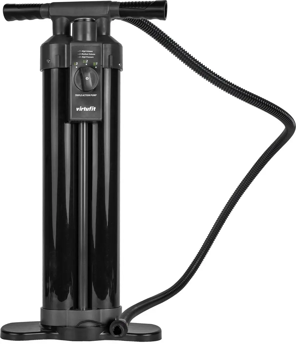 VirtuFit Triple Action Pomp - Zwart