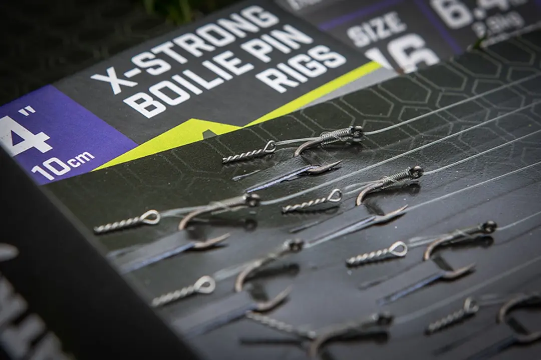 Matrix Onderlijn MXC-4 X-Strong Boilie Pin Rigs 12 - 8 Stuks