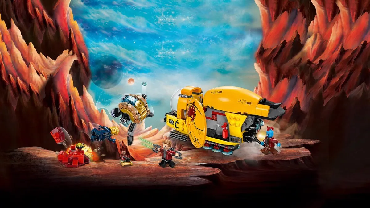 LEGO Super Heroes Ayesha's Wraak 76080 - 323 Stukken