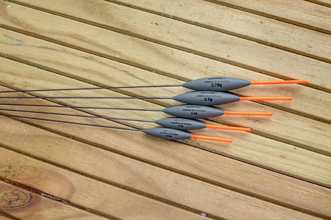 Matrix Finesse Slim Carbon Pole Float 0.15g - Grijs/Oranje