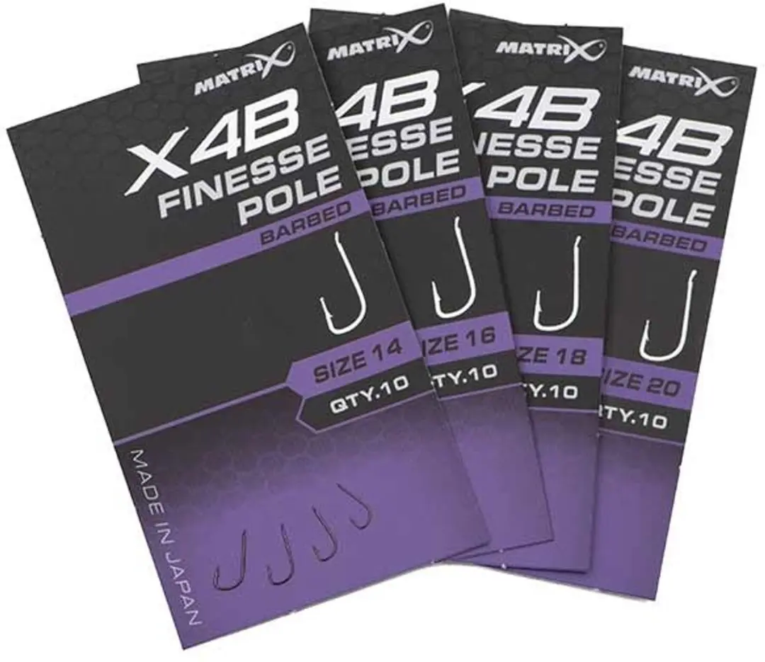 Matrix X4B Finesse Pole Spade-Barbed - 10 Stuks