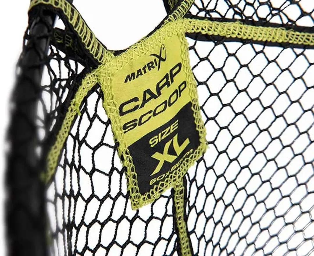 Matrix Carp Scoop Landing Net GLN085 - 60x50cm - Geel/Zwart