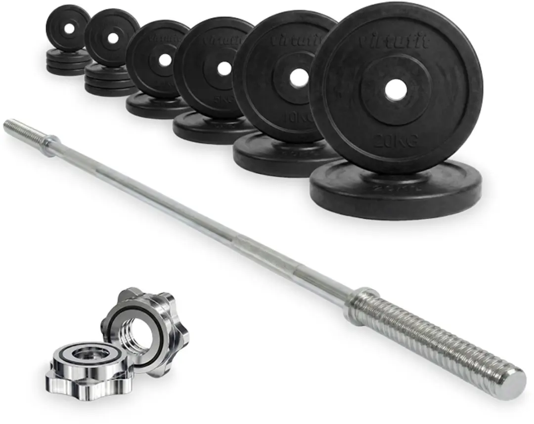 VirtuFit Rubberen Halterset 90kg