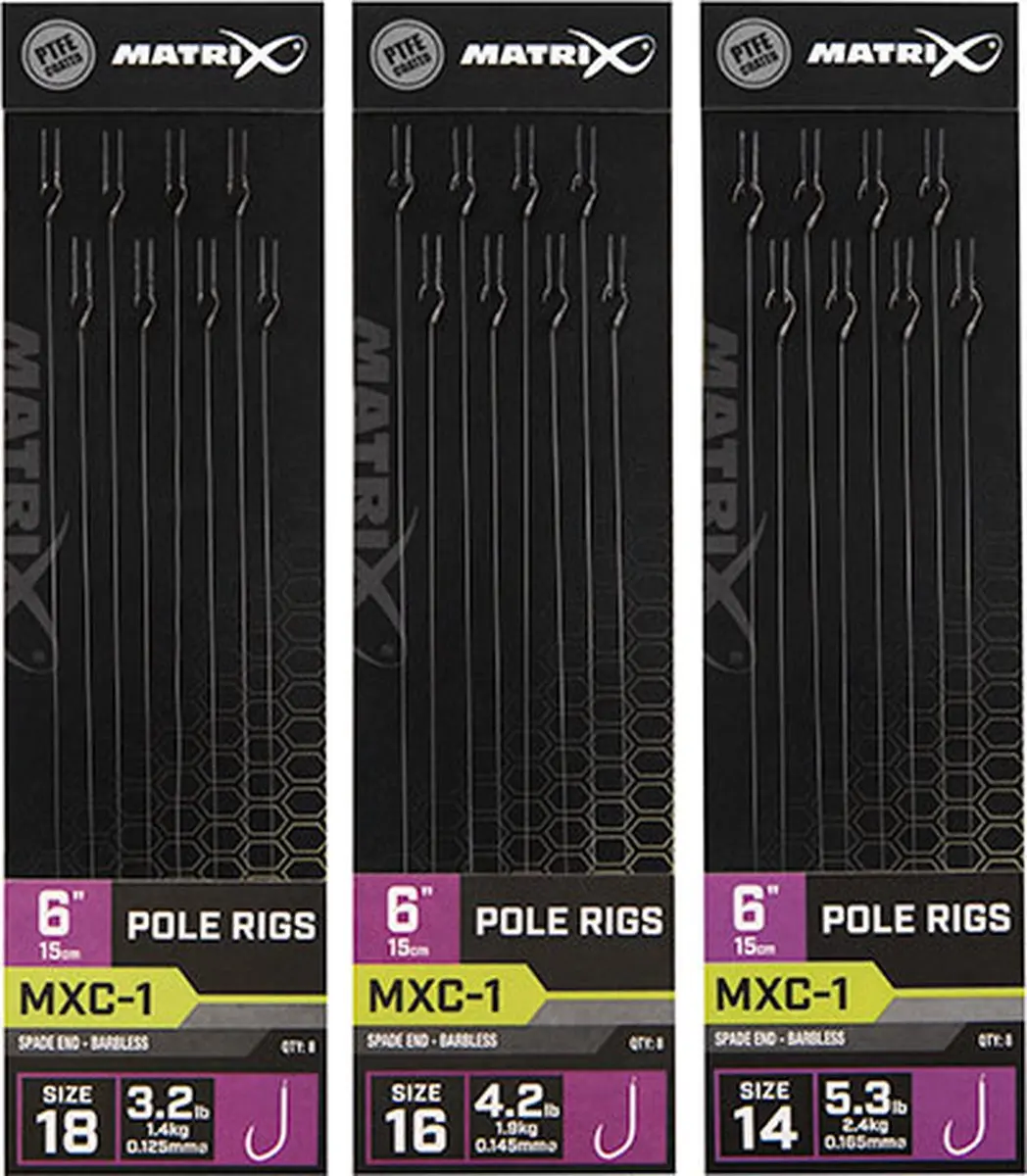 Matrix Onderlijn MXC-1 Pole Rigs 18 Haak