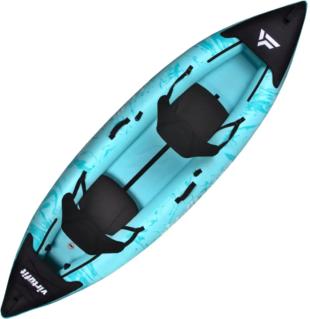 Virtufit Kayak 335 Opblaasbare Kajak - 3 Personen - Turquoise