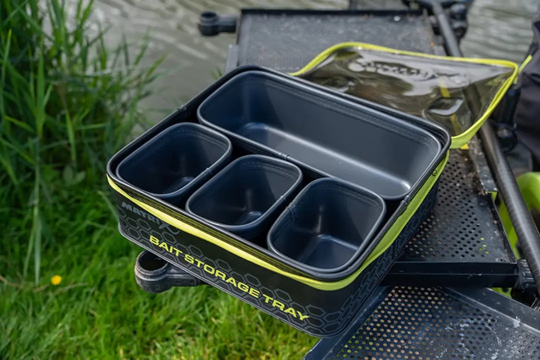 Matrix Eva GLU171 Bait Storage Tray - Geel/Zwart - afbeelding 6 van 6