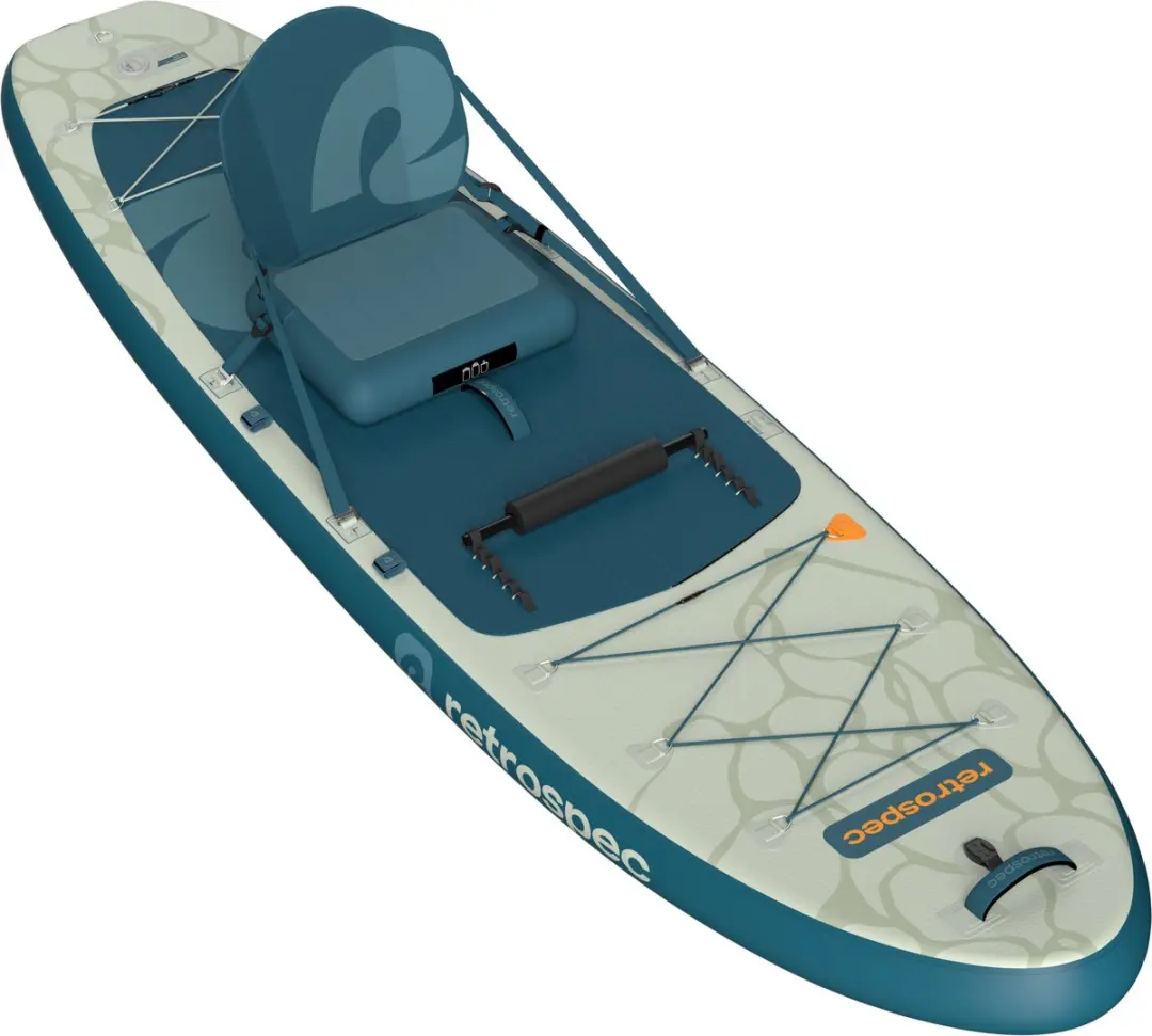 Retrospec Opblaasbaar SUP Kayak Hybrid 320cm - Blauw/ Groen