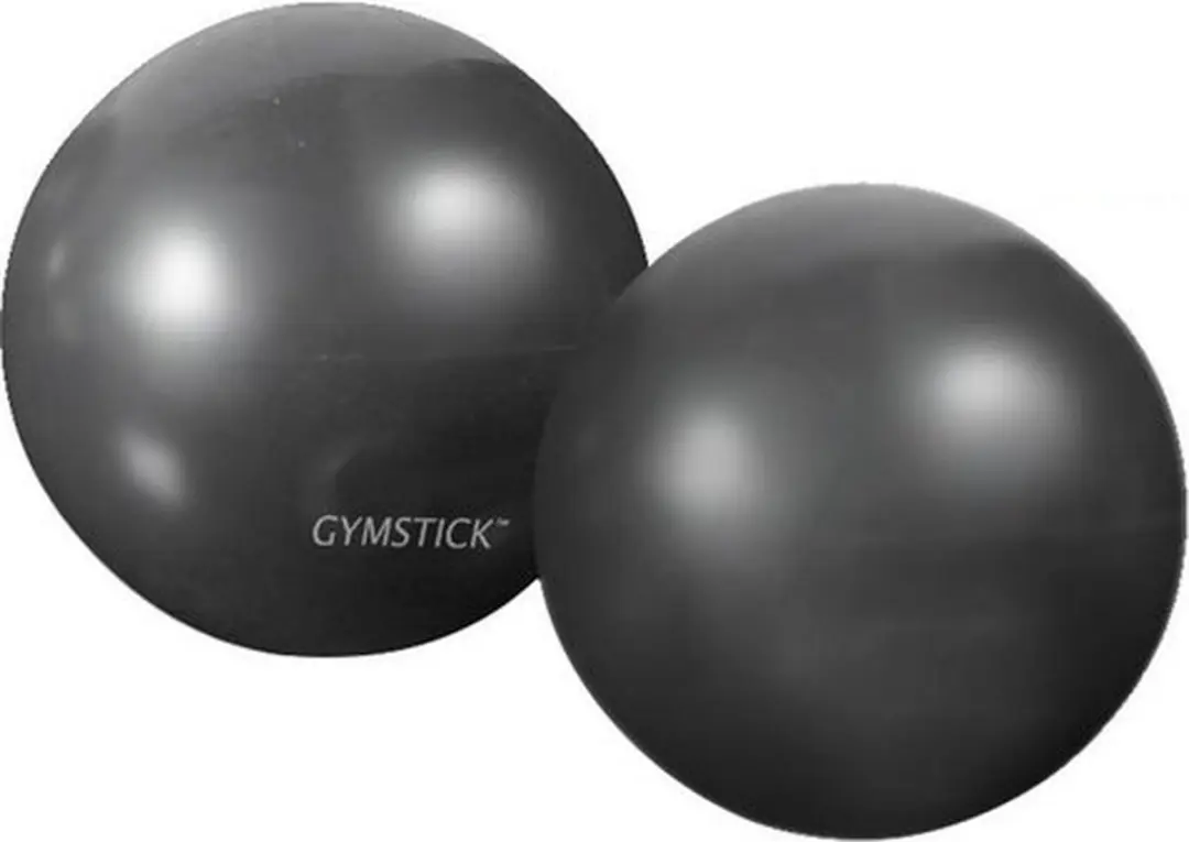 Gymstick Fitnessbal 12cm - 2x 1kg Blauw
