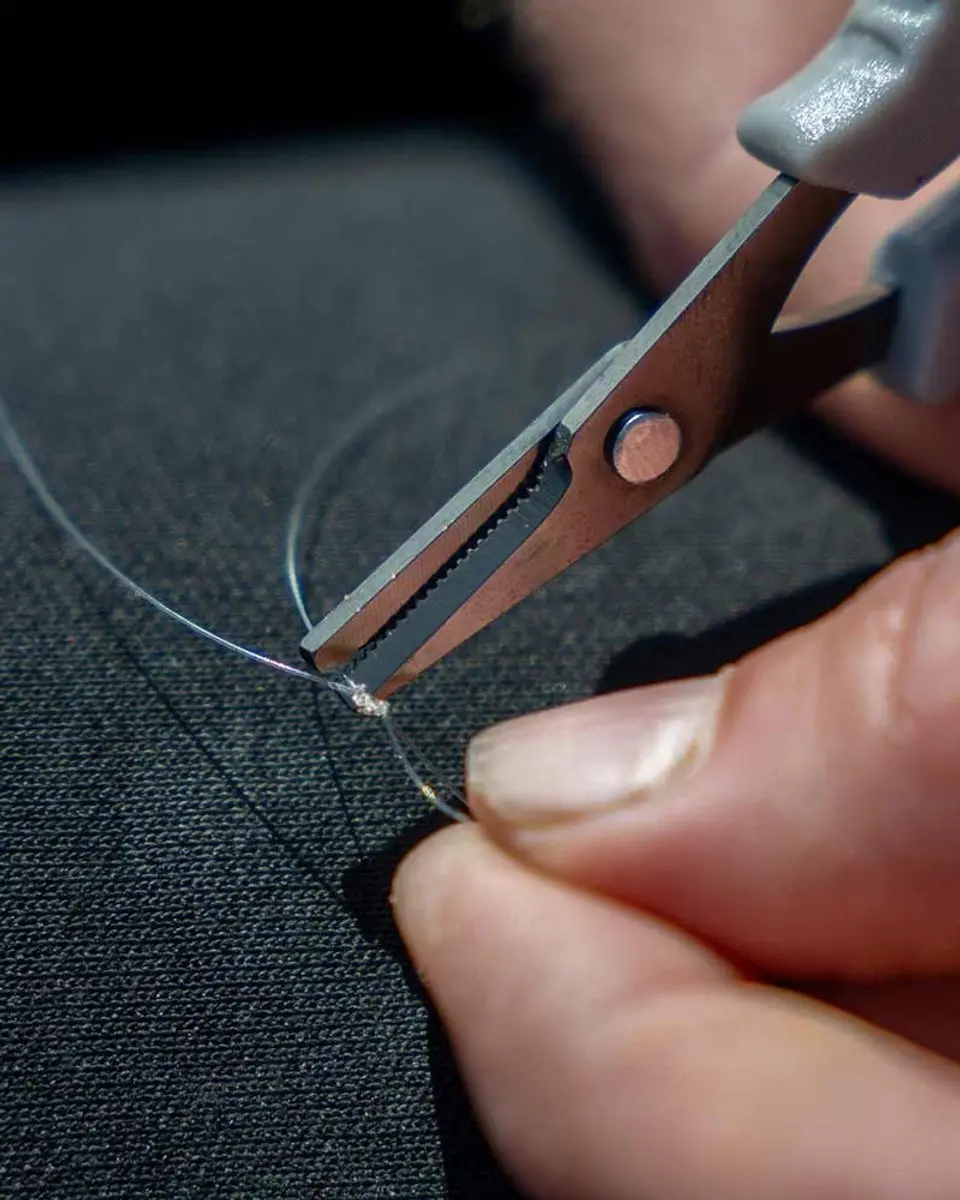 Matrix Titanium Braid Scissor - Zwart