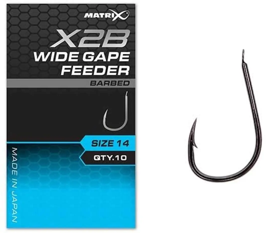 Matrix X2B Wide Gape Feeder Spade-Barbed