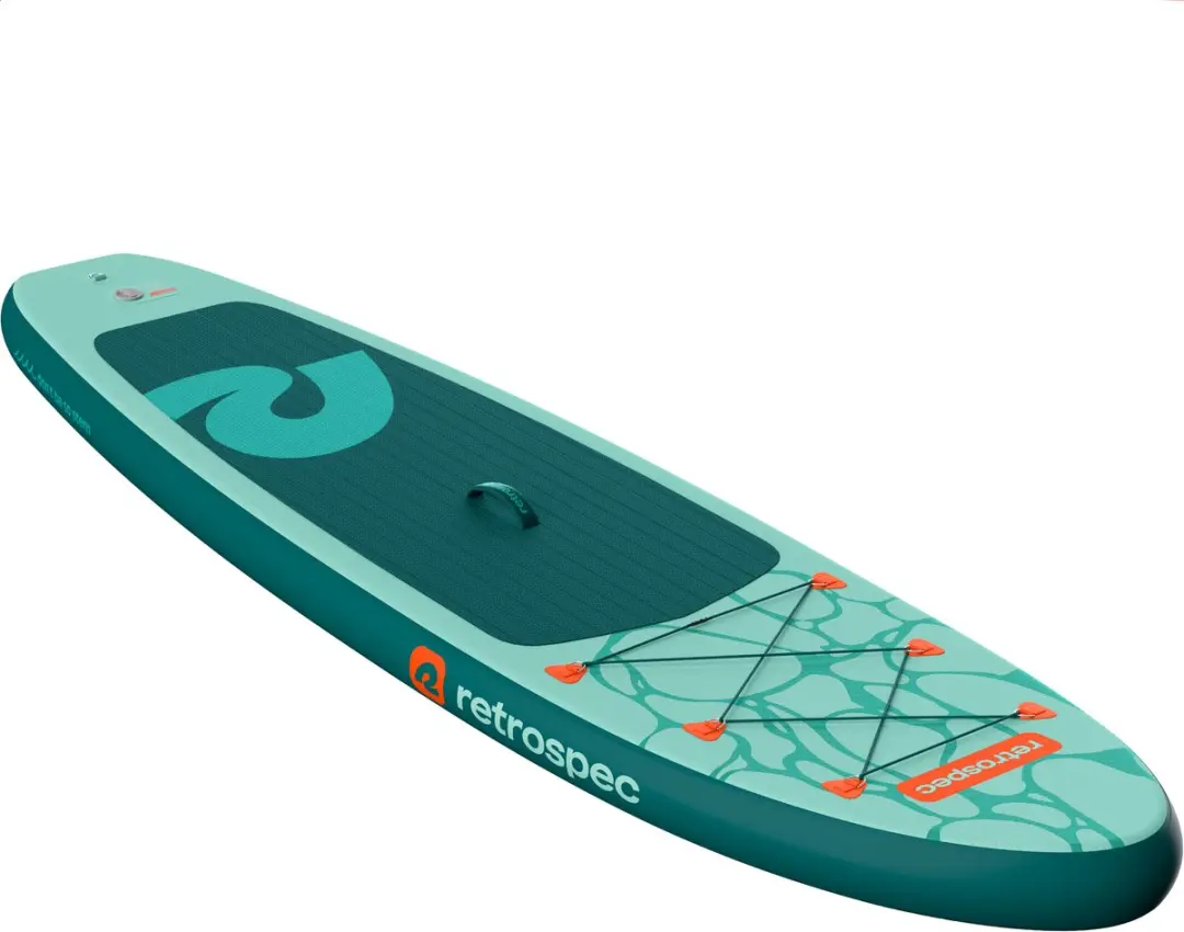 Retrospec Opblaasbaar SUP 320cm - Groen/Turquoise - Compleet
