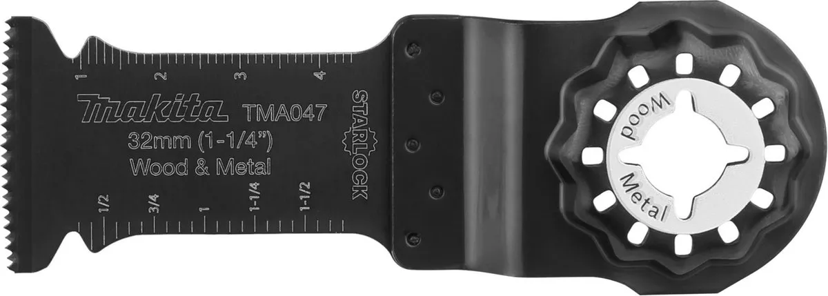 Makita TMA047 Invalzaagblad 32mm Hout & Staal - 5 Stuks