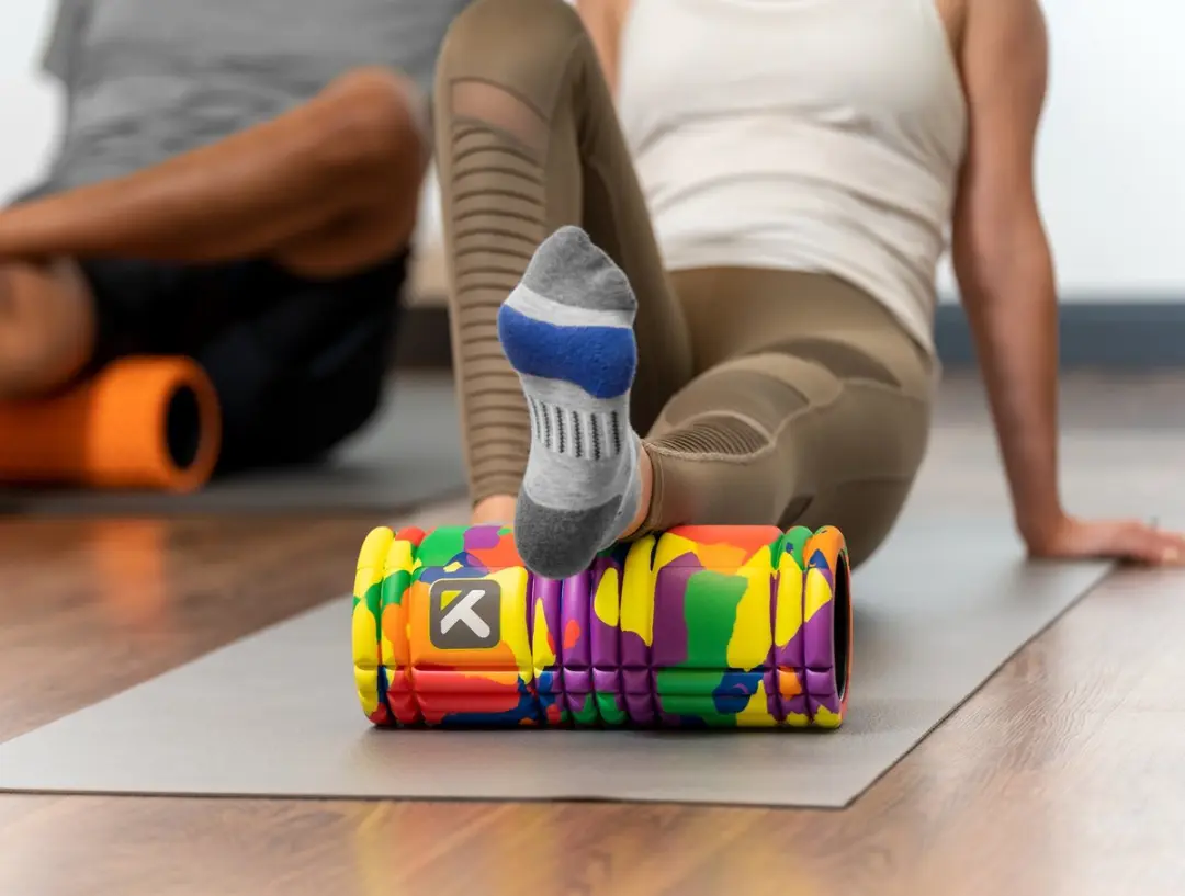 TriggerPoint The Grid 1.0 Foam Roller 33cm - Regenboog