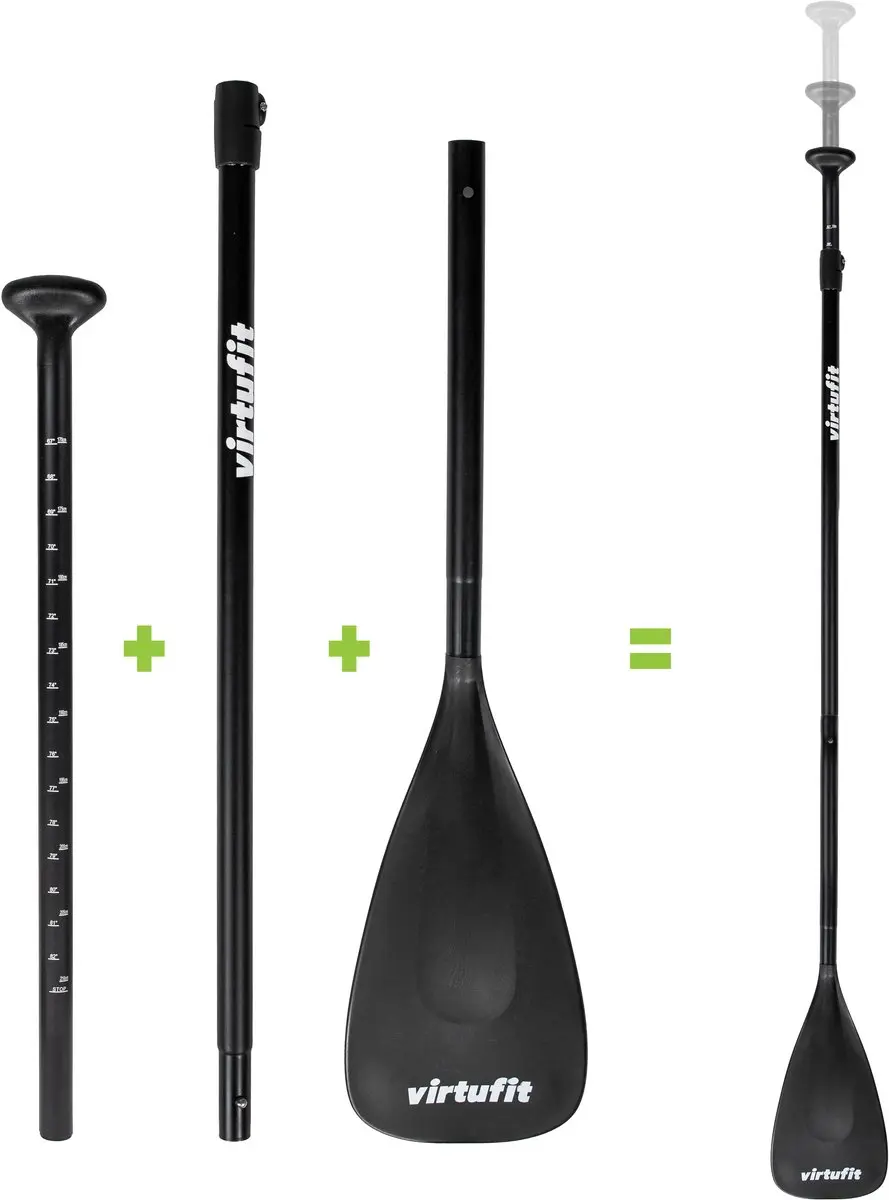Virtufit Ocean 275 SUP Board - Max. 150 kg - Complete Set - Zwart