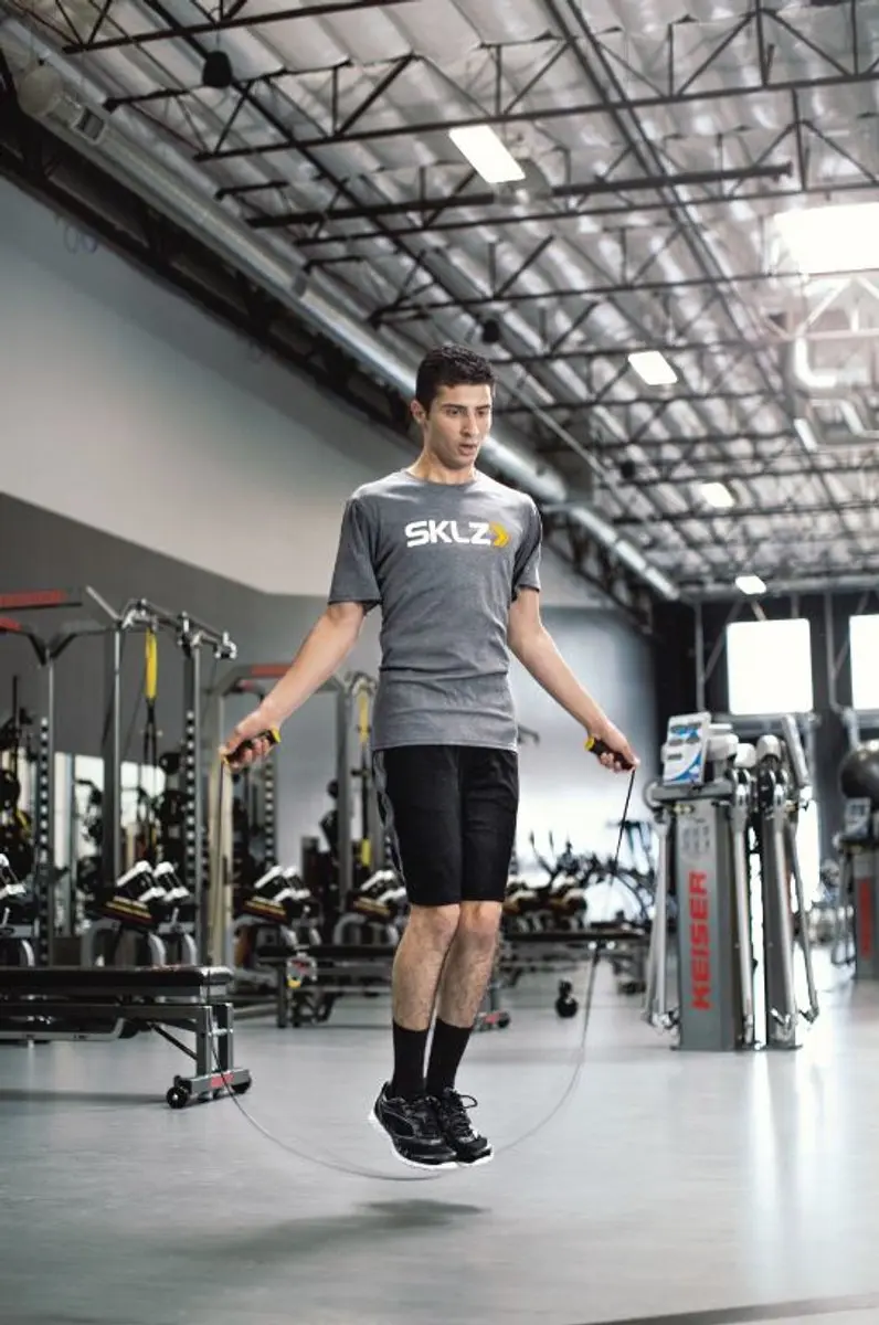 Sklz Springtouw - Zwart/Geel - Verstelbaar