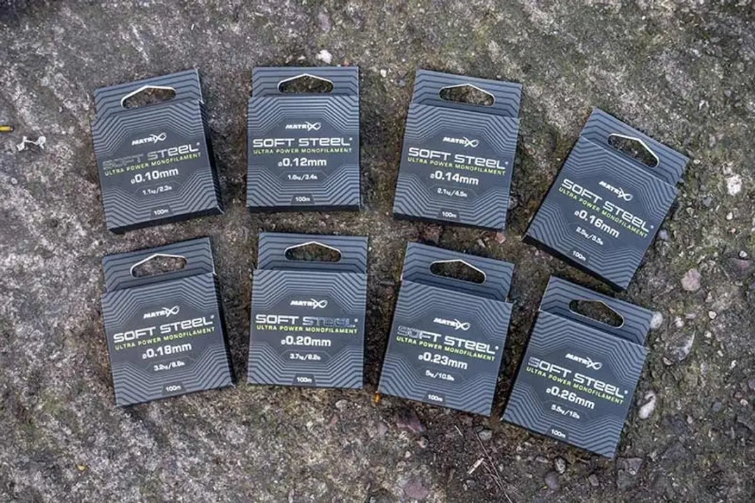 Matrix Soft Steel Ultra Power Monofilament 0.10mm - 100m