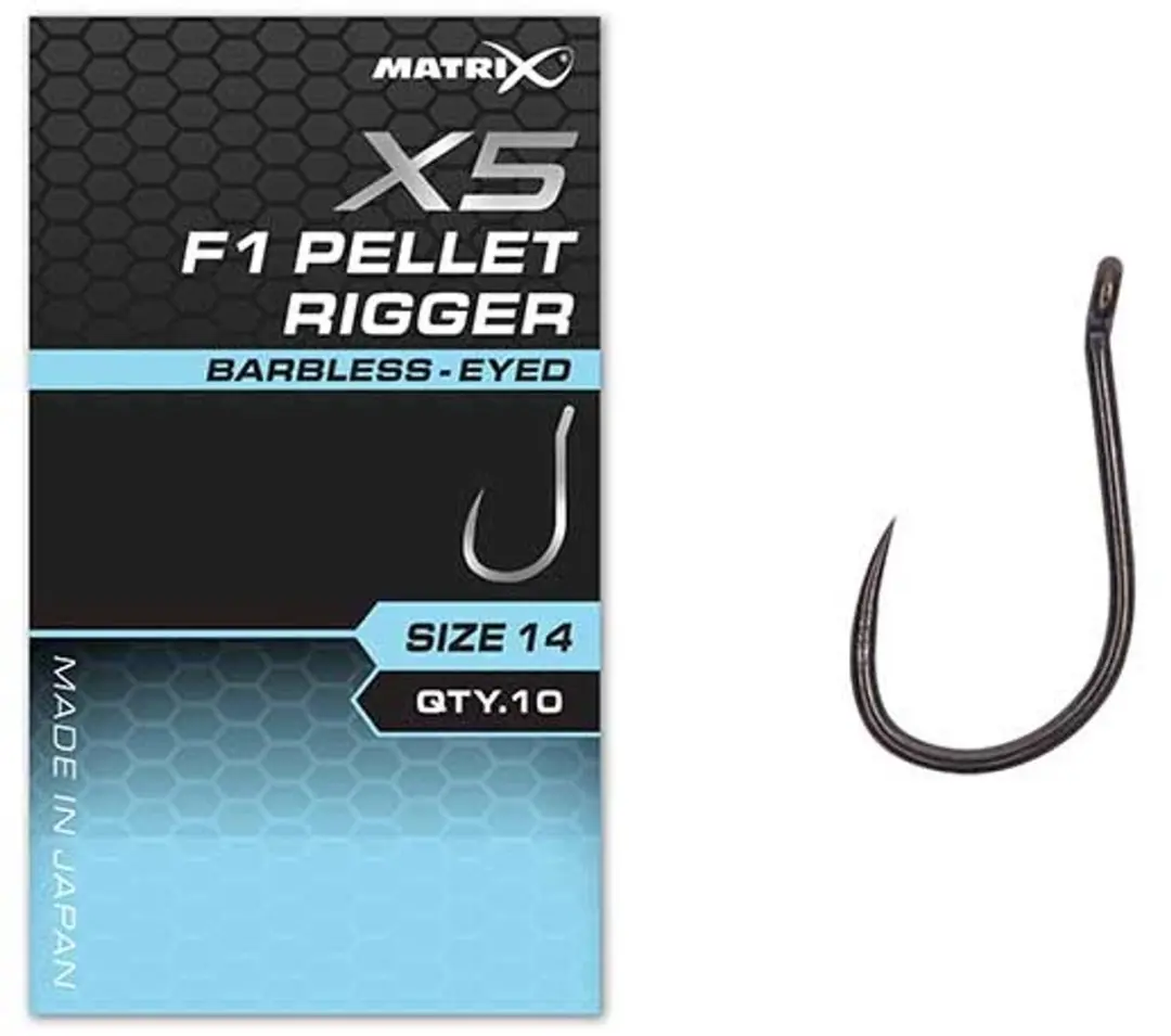Matrix X5 F1 Pellet Rigger Haakjes 14