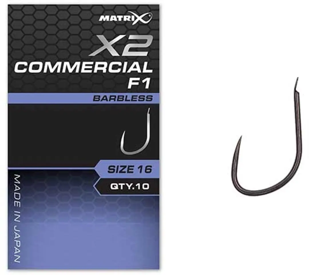 Matrix X2 Commercial F1 Spade-Barbless