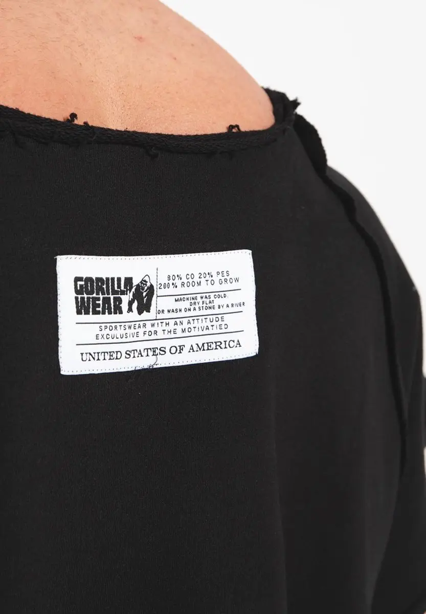 Gorilla Wear Classic Work Out Top L/XL - Zwart/Goud
