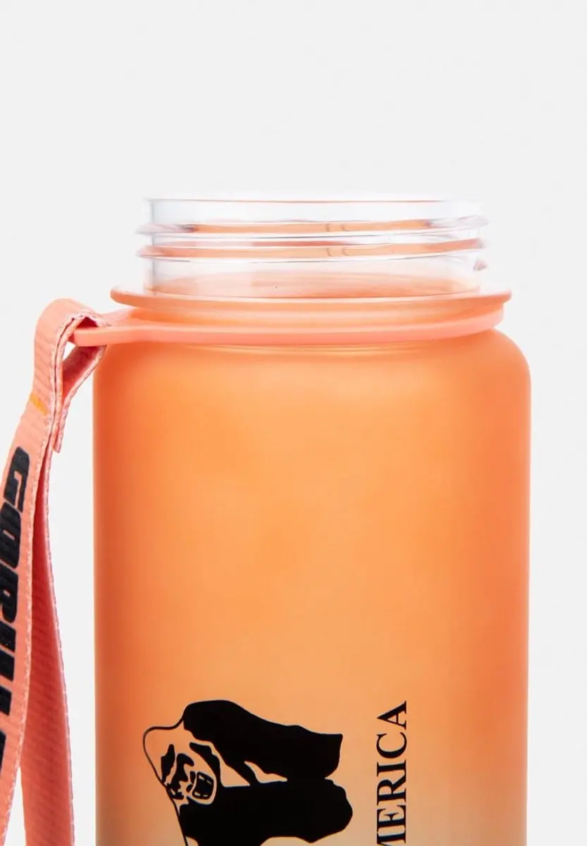 Gorilla Wear Gradient Waterfles 1000ml - Groen/Oranje