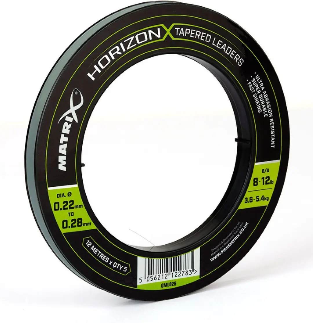 Matrix Horizon X Tapered Shock Leader 8-12lb