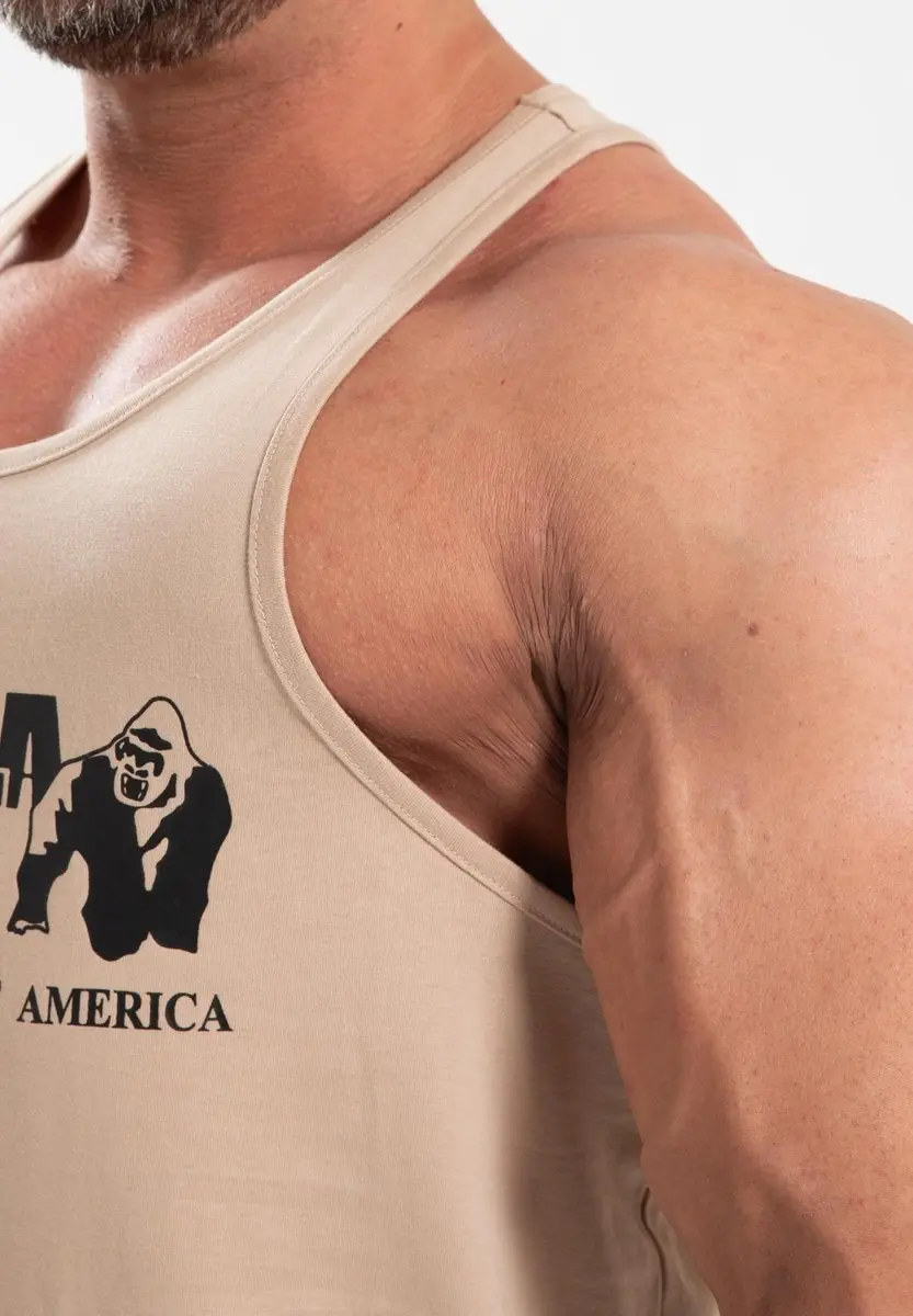 Gorilla Wear Classic Tank Top - Lichtbruin XL
