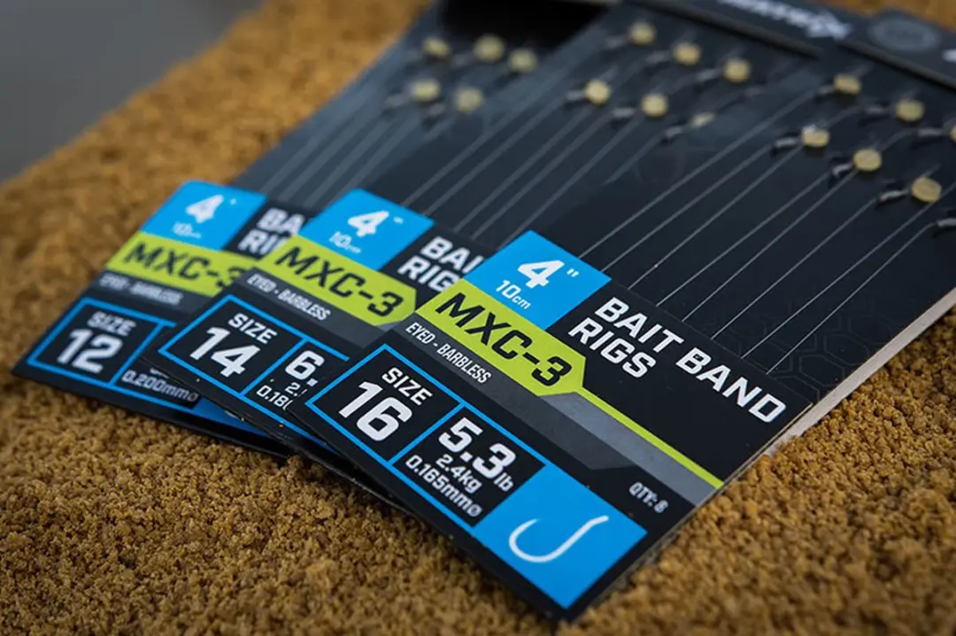 Matrix Onderlijn MXC-3 Bait Band Rigs 14 - 8 Stuks