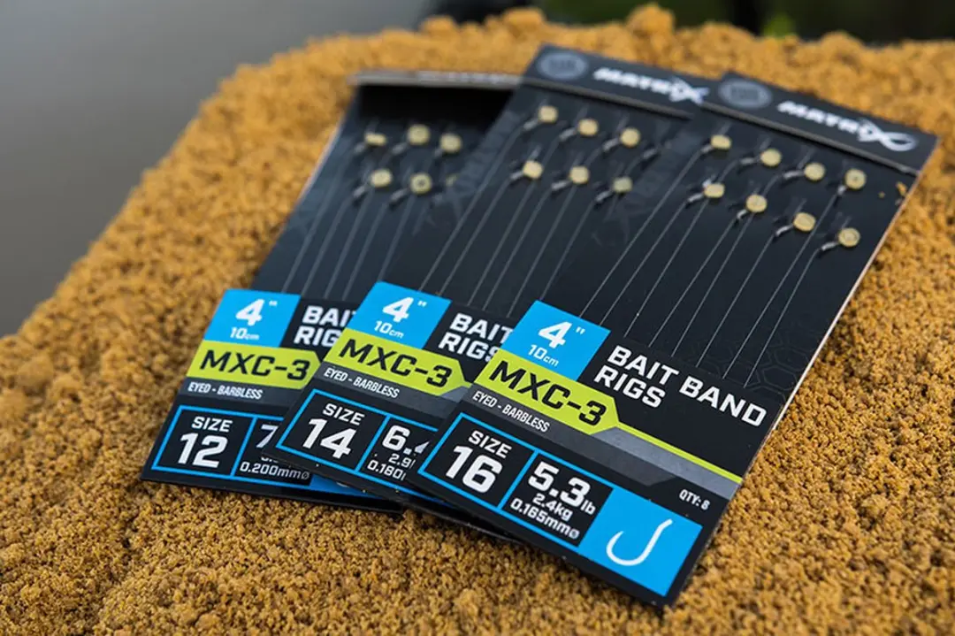 Matrix Onderlijn MXC-3 Bait Band Rigs 14 - 8 Stuks