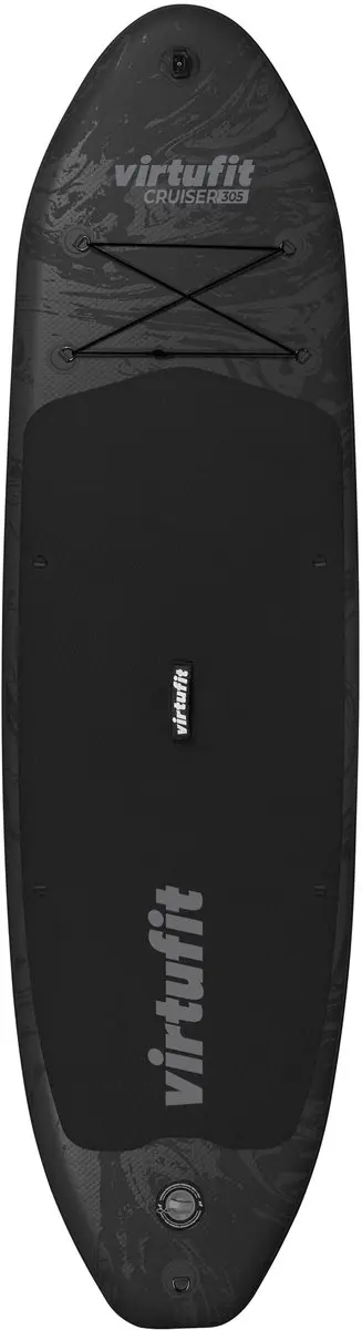 VirtuFit Cruiser 305 Opblaasbaar SUP Board - 180 kg - Complete Set - Zwart