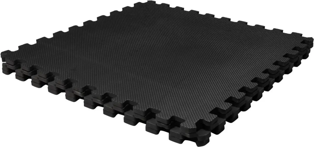 VirtuFit Fitness Puzzelmat 240x120cm - 8-delig Zwart