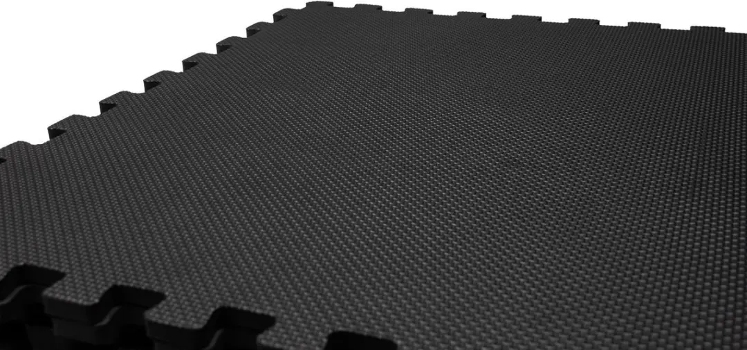 VirtuFit Fitness Puzzelmat 240x120cm - 8-delig Zwart