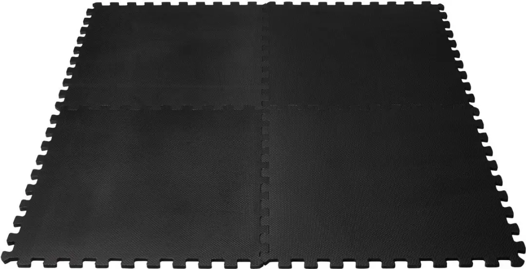 VirtuFit Fitness Puzzelmat 240x120cm - 8-delig Zwart - afbeelding 6 van 6