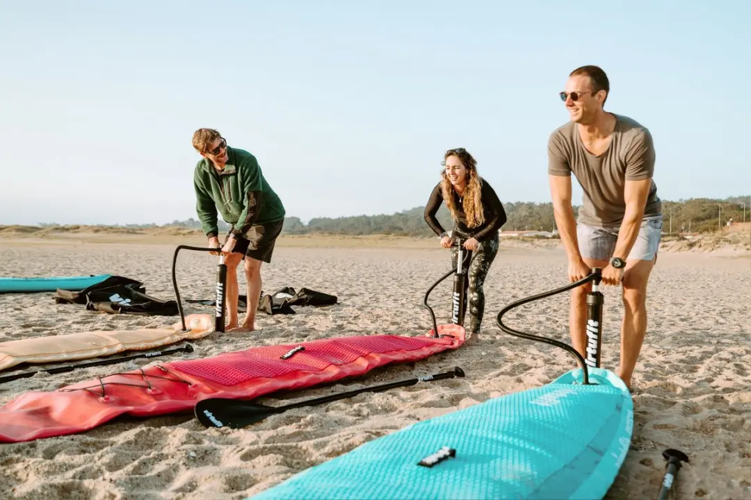 Virtufit Racer Opblaasbaar SUP Board 381cm - Beige