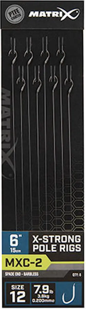 Matrix Onderlijn MXC-2 X-Strong Pole Rigs 16 - 8 Stuks