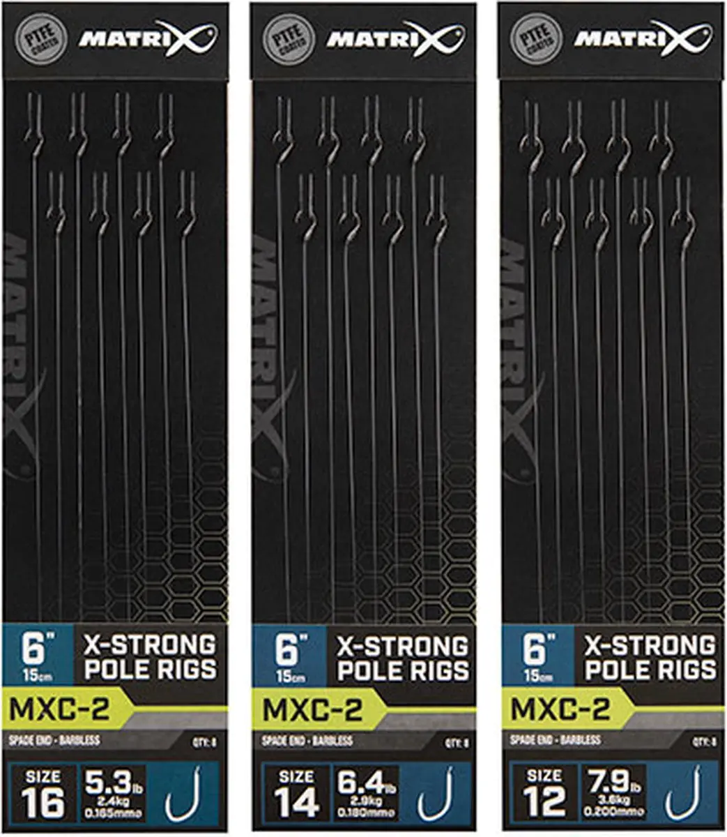 Matrix Onderlijn MXC-2 X-Strong Pole Rigs 16