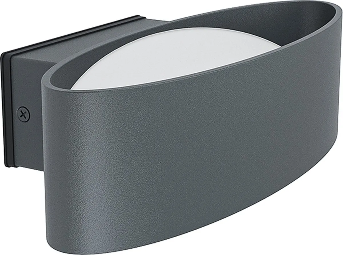 Eglo Chinoa Wandlamp Buiten LED 27cm - Antraciet