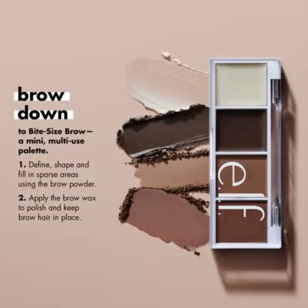 ELF Cosmetics Bite-Size Brow Palette Neutral Brown - 4g