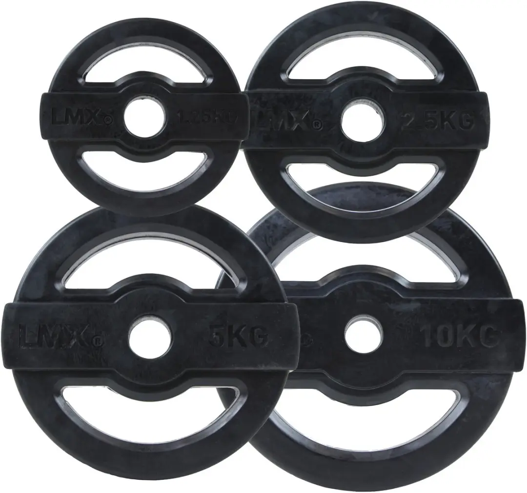 LifeMaxx Studio Pump Disc Halterschijf 30mm - 10kg - Zwart