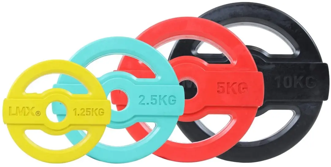LifeMaxx Studio Pump Disc Halterschijf 30mm - 10kg - Zwart