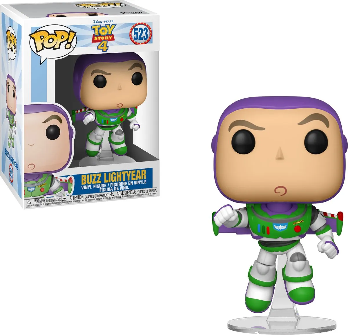Funko POP! Buzz Lightyear Toy Story 4 FUN37390 - Multi