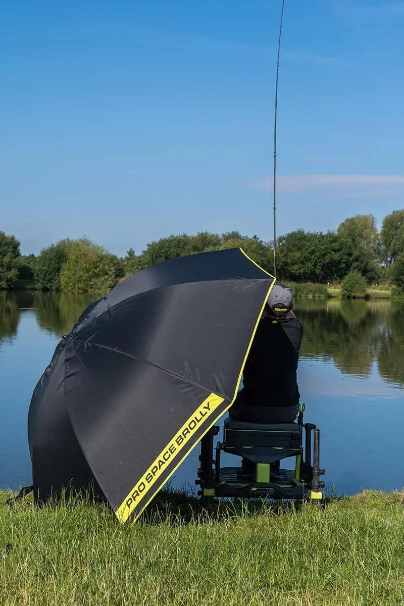 Matrix Pro Space Brolly 125cm - 1 Persoon - Zwart