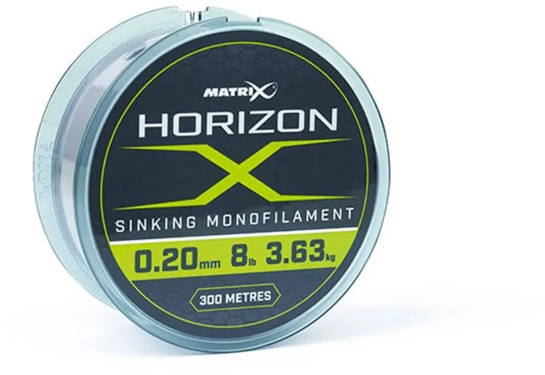 Matrix Horizon X Sinking Monofilament 0.24mm - 300m - Clear