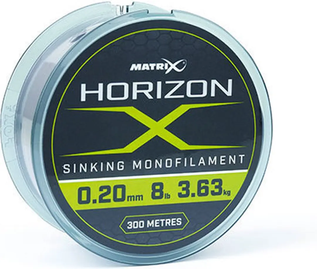 Matrix Horizon X Sinking Monofilament 0.24mm - 300m - Clear