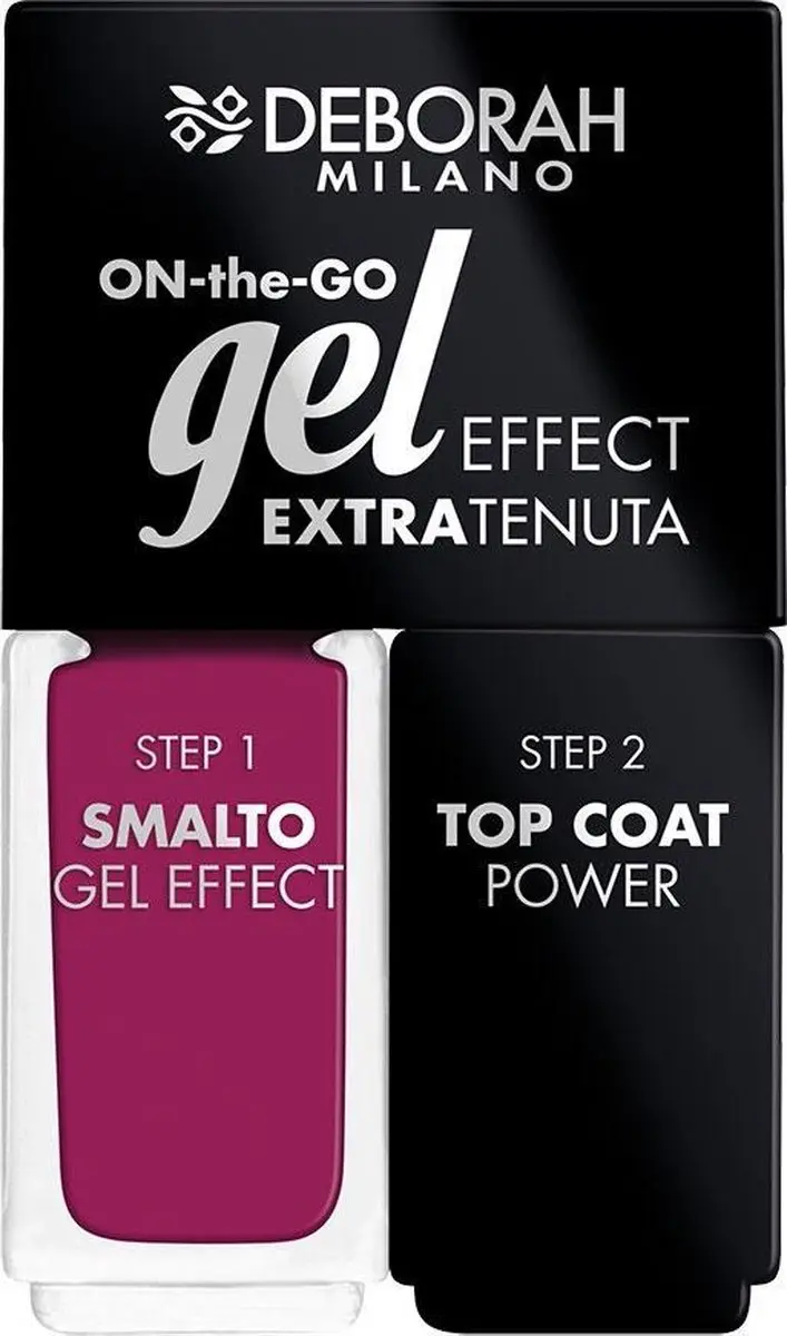 Deborah Milano 06 Dark Cyclamen Gel Effect Nail Enamel