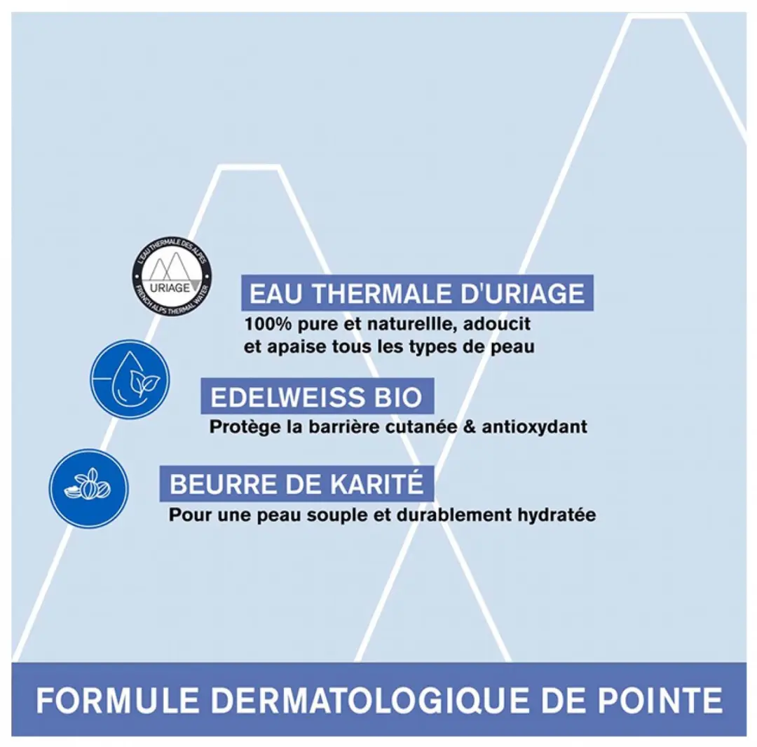 Uriage Bébé 1ère Crème Lavante 1L