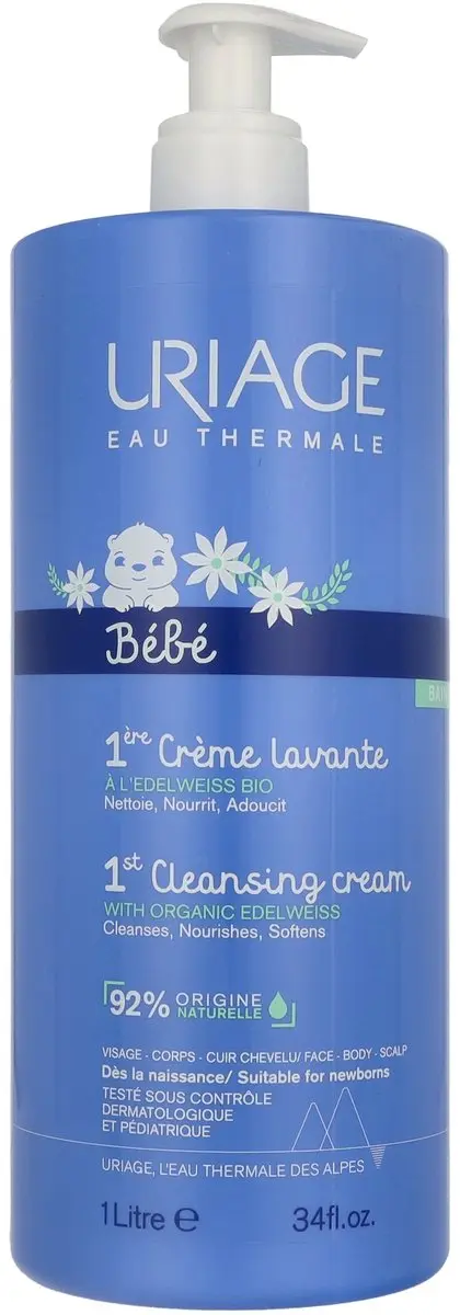 Uriage Bébé 1ère Crème Lavante 1L