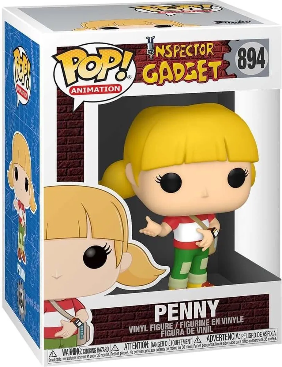 Funko POP! Animation Penny Inspector Gadget #894 Verzamelfiguur - 9 cm