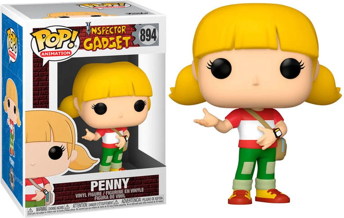 Funko POP! Animation Penny Inspector Gadget #894 Verzamelfiguur - 9 cm