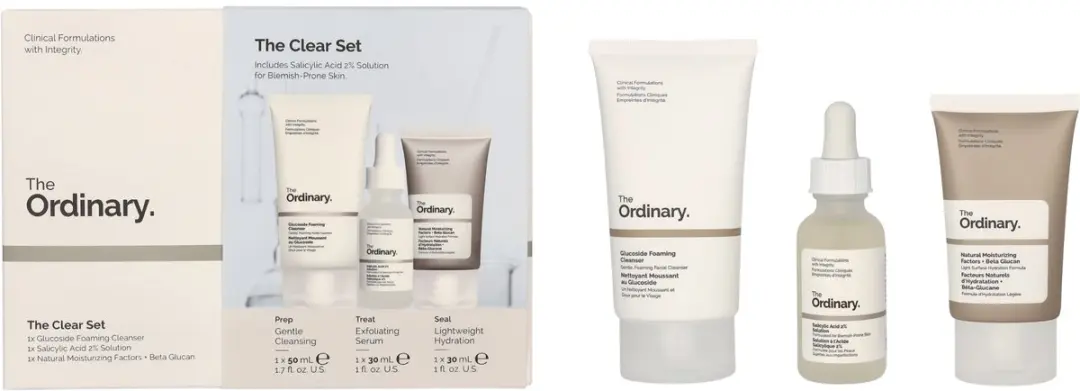 The Ordinary Clear Set Huidverzorging